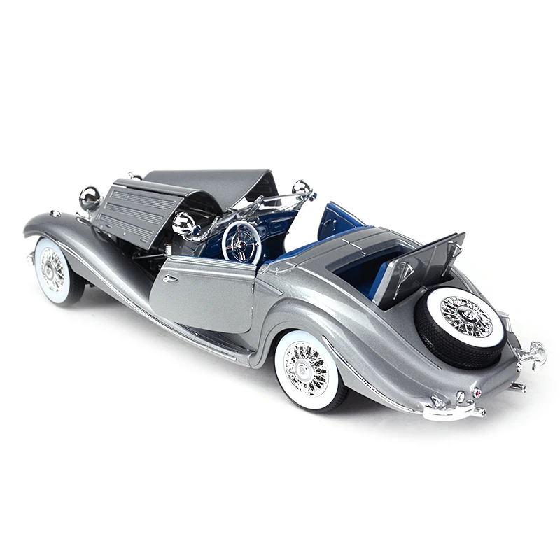 Maisto 1:18 1936 500K Typ Special Roadster Sports Car Static Simulation Diecast Alloy Model Car