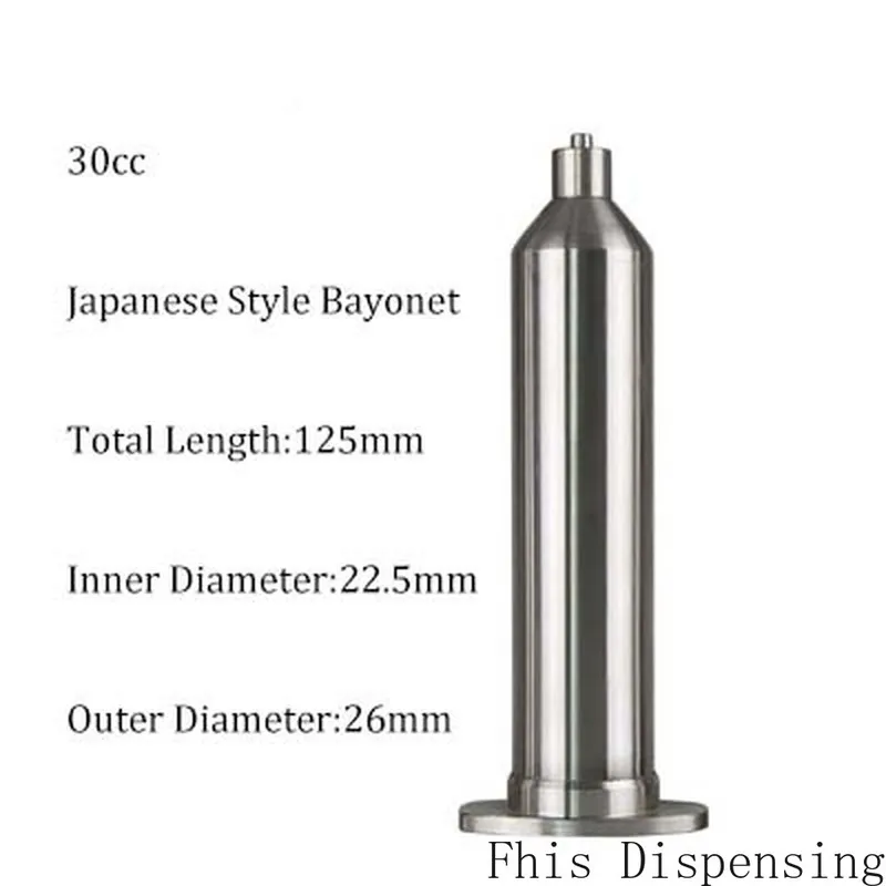 

30cc Stainless Steel Corrosion Resistant High Temperature Resistant Syringe