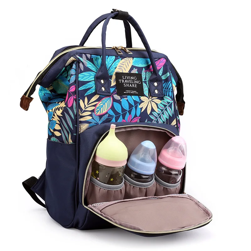 Mochila maternidade grande, bolsa para cuidados com o bebê, mochila de viagem, grande capacidade, para mães e crianças