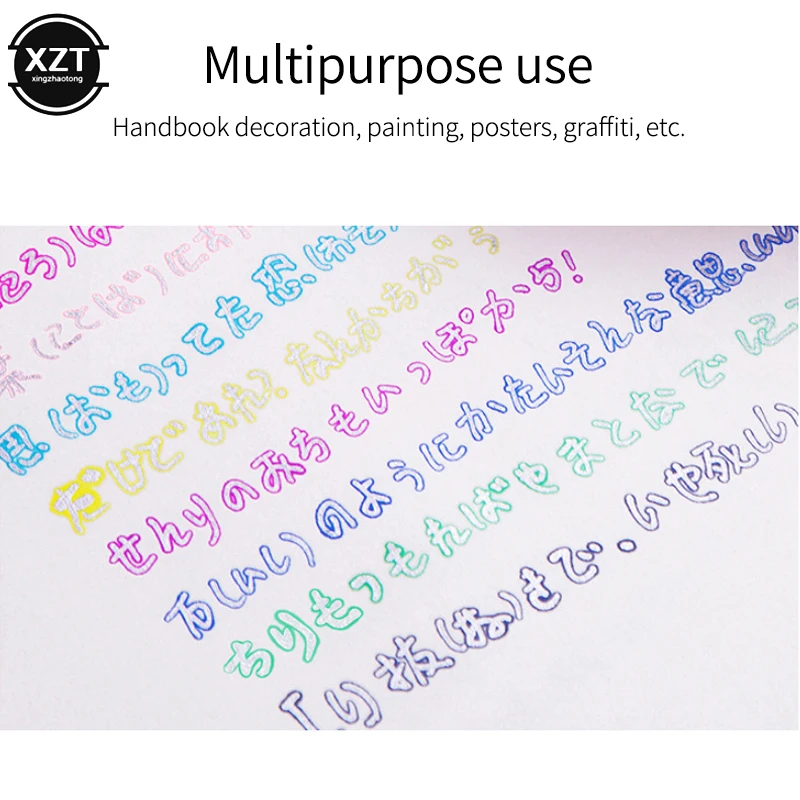 خطوط مزدوجة الفن علامات القلم خارج خط القلم سكرابوكينغ أقلام غرامة اينر ماركر فينلينر الخط حروف قلم رسم اللون