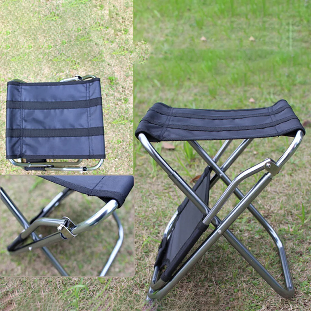 Portable Folding Chair Universal Sitting Fittings Outdoor Fishing Chairs Hiking Camping Barbecue Seat Fitting Garden Furniture