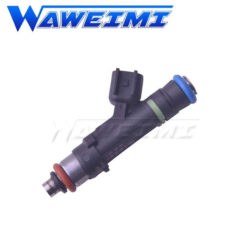 WAWEIMI 4 Pieces Fuel Injector Nozzle OE 0280158156 For MAZDA CX-7 6 3 2.5 2002-2008