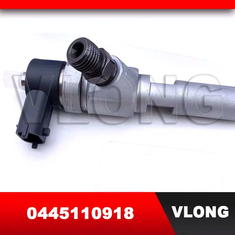 0445110918 Common Rail Injector 0 445 110 918 Diesel Fuel Injectors 0445110919 1124100ANAA For IVECO FORD CHANGHAI KAICENE