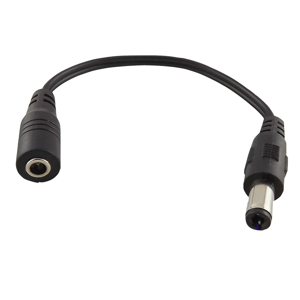 10 قطعة 5.5x2.1 مللي متر الذكور إلى 3.5x1.35 مللي متر الإناث جاك DC محول طاقة موصل كابل 15 سنتيمتر