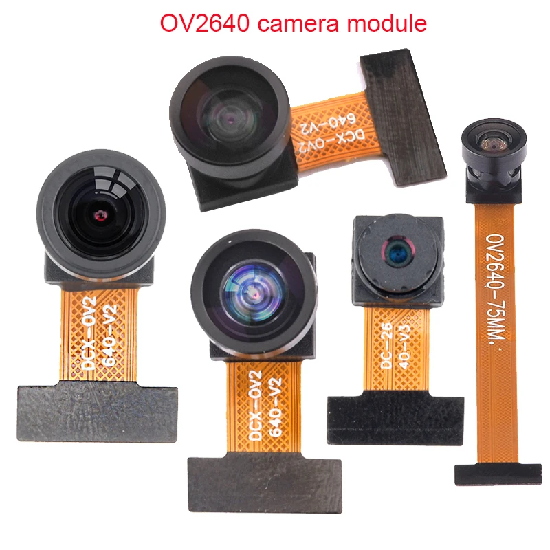 OV2640 Camera Wide-angle Lens Module 2 Million Pixels DVP Interface ESP32 MCU Camera 66/160 Degrees 21/75MM 24PIN 0.5MM Spacing