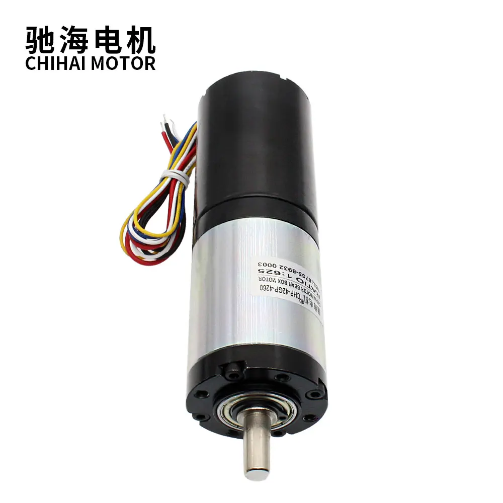 Chihai Motor CHP-42GP-BL4260 42mm DC 24V 12V Big Power Brushless Dc Planetary Gear Reducer Motor for Home Appliance