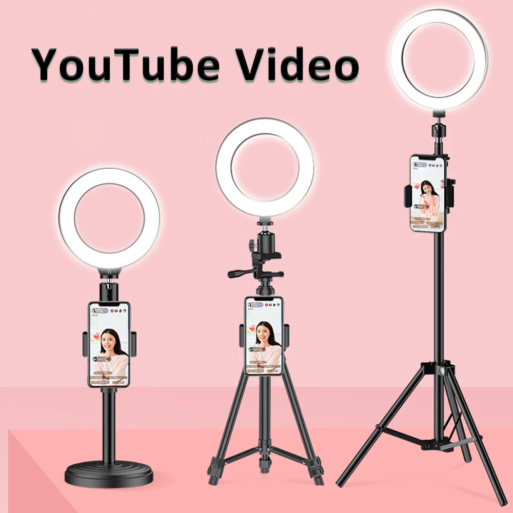 Youtube Live Fill Light Phone Video Lamp LED Ring Light USB Plug DJ Disco Stage Photography Effect Lighting Led Selfie Light