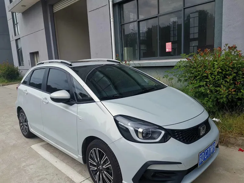 Hợp Kim Nhôm OEM Mái Giá Dành Cho Xe HONDA Phù Hợp Với Nhạc JAZZ GR9 2020 2021 Đường Ray Thanh Hành Lý Tàu Sân Bay Thanh Top Đeo Chéo Thanh giá Đường Sắt Hộp