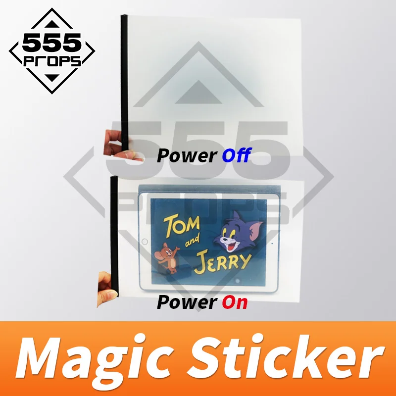 Real life room Magic sticker Adventure props use amazing sticker to see hidden clues Chamber game props