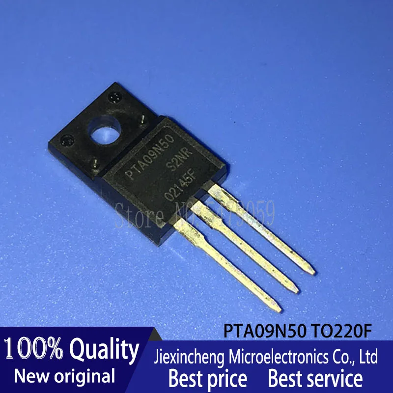 Transistor do transistor do MOS, FHF8N60A, KF5N60F-PSF, TSF4N90M, PTA09N50, JCS9N50C, TO220F, novo, 10 PCes