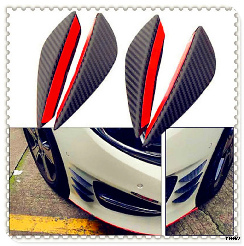 Car Bumper Lip Fin Splitter Spoiler Canard For Honda Crosstour CRZ S C EV-Ster AC-X HSV-010 NeuV S660 Project D M Pilot Insight
