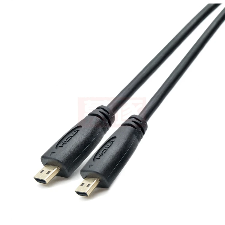 30cm-1M D typ micro HD-kompatibel stecker auf männliche kurze kabel