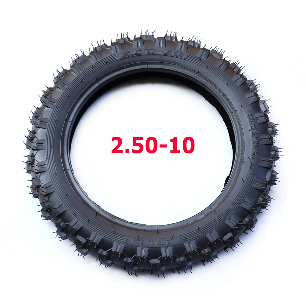 Motorcycle Tire 2.50-10 2.5x10 Rubber Tires Tyre For  CRF50 XR50 PW50