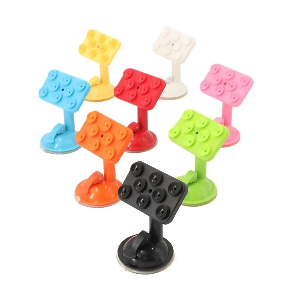 Silicone  Creative Cellphone Suction Cup Bracket Lightweight Mobile Phone Rack Space-saving   for Car