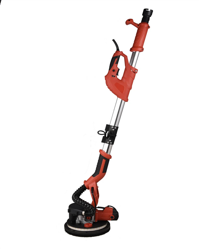 Foldable Adjust Speed Drywall Sander 750W 110V-230V Wall Polishing Grinding Double Led Light   Putty Polisher Machine