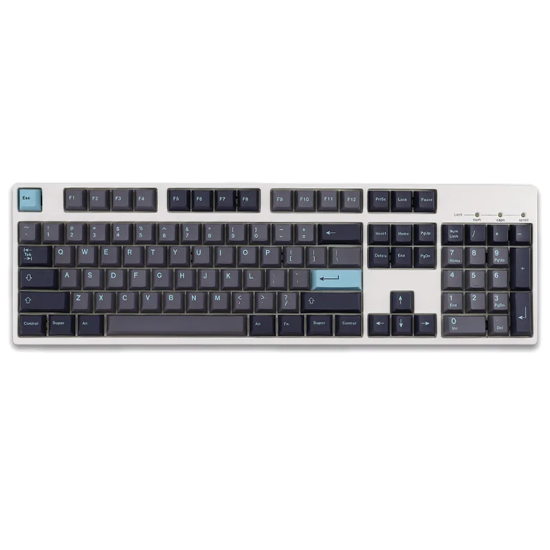 

127 клавиш GMK современные колпачки для клавиш Dolch английский Вишневый профиль PBT сублимационная механическая клавиатура колпачок для переключателя MX