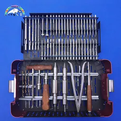 Orthopedic Broken Screw Removal Kit Orthopedic Surgical Instrument Internal Fixation Removal Kit Veterinary Equipment