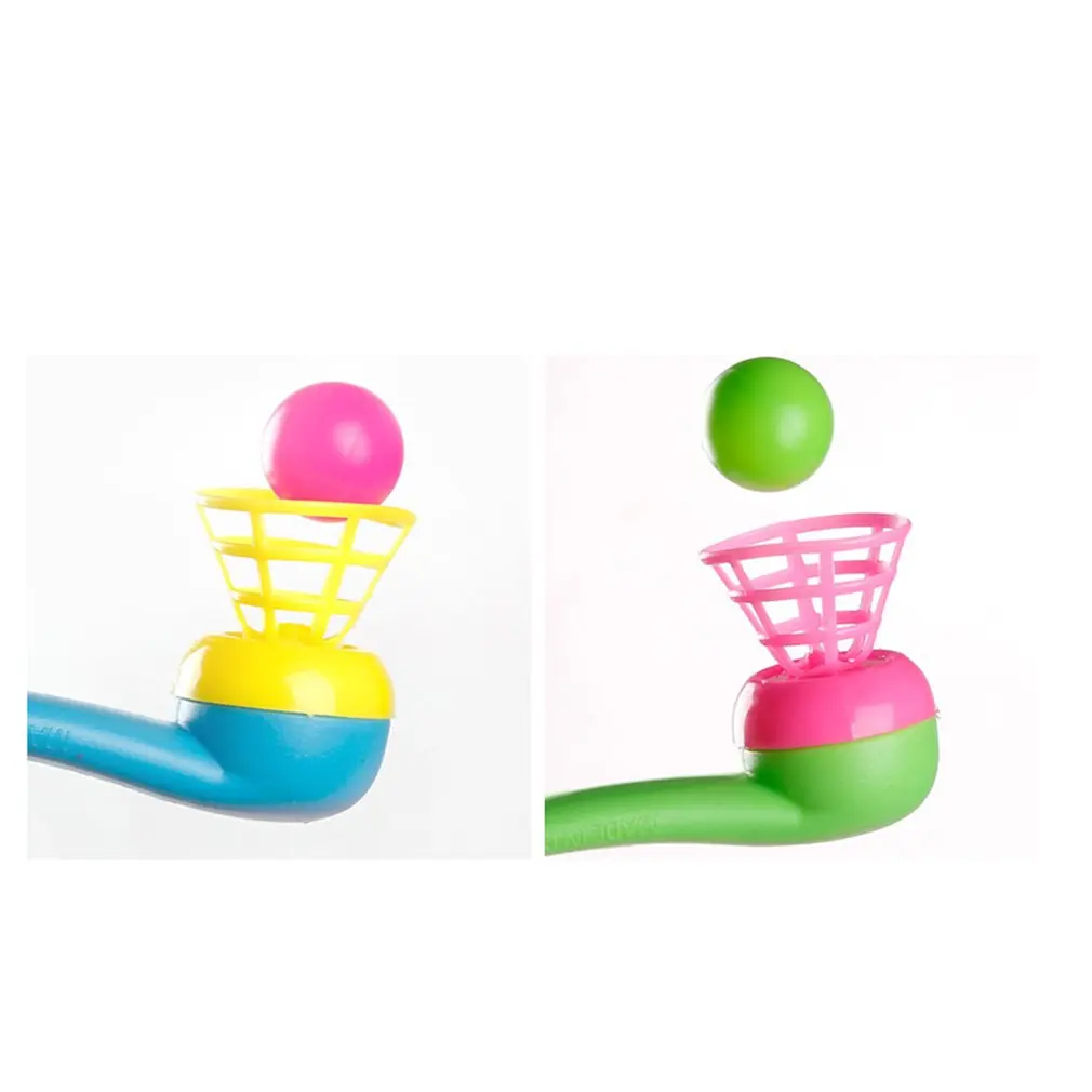 Funny Floating Blow Balls for Kids, Brinquedo de tubo de plástico Clássico e Tradicional, Suspensão, Recall, Holiday Gift for Children