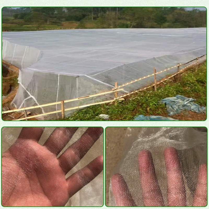 60 Mesh Net Garden Protection Net Mist Net Bird Net Nylon Plastic Net Greenhouse Vegetable Insect Net For Birds Chicken Dog Cat