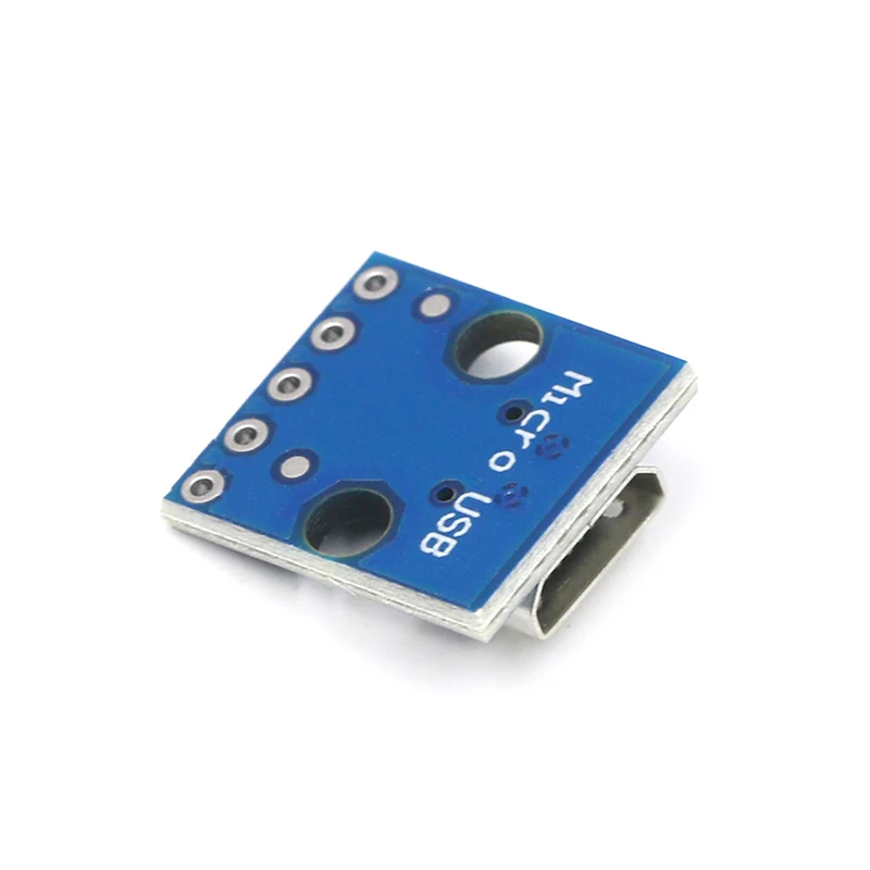 Плата Micro USB 5 шт., адаптер питания 5 В, коммутационный интерфейсный модуль для Arduino