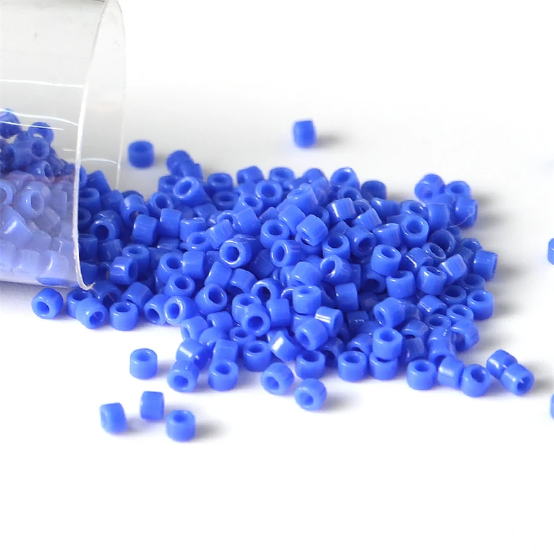 11/0 Miyuki JP Delica Rocailles, nicht extra Finish, Farben, Glas-Rocailles für DIY-Handwerk, Schmuck, Armbandherstellung – Detail 2