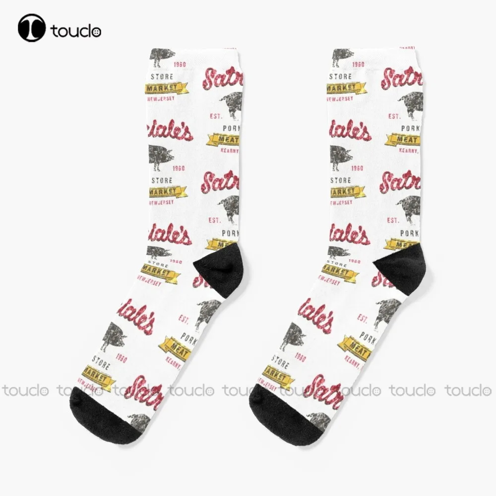 Satriale'S Sopranos Meat Pork New Nj Mafia Tony Soprano The Sopranos Socks Hiking Socks Men Unisex Adult Teen Youth Socks