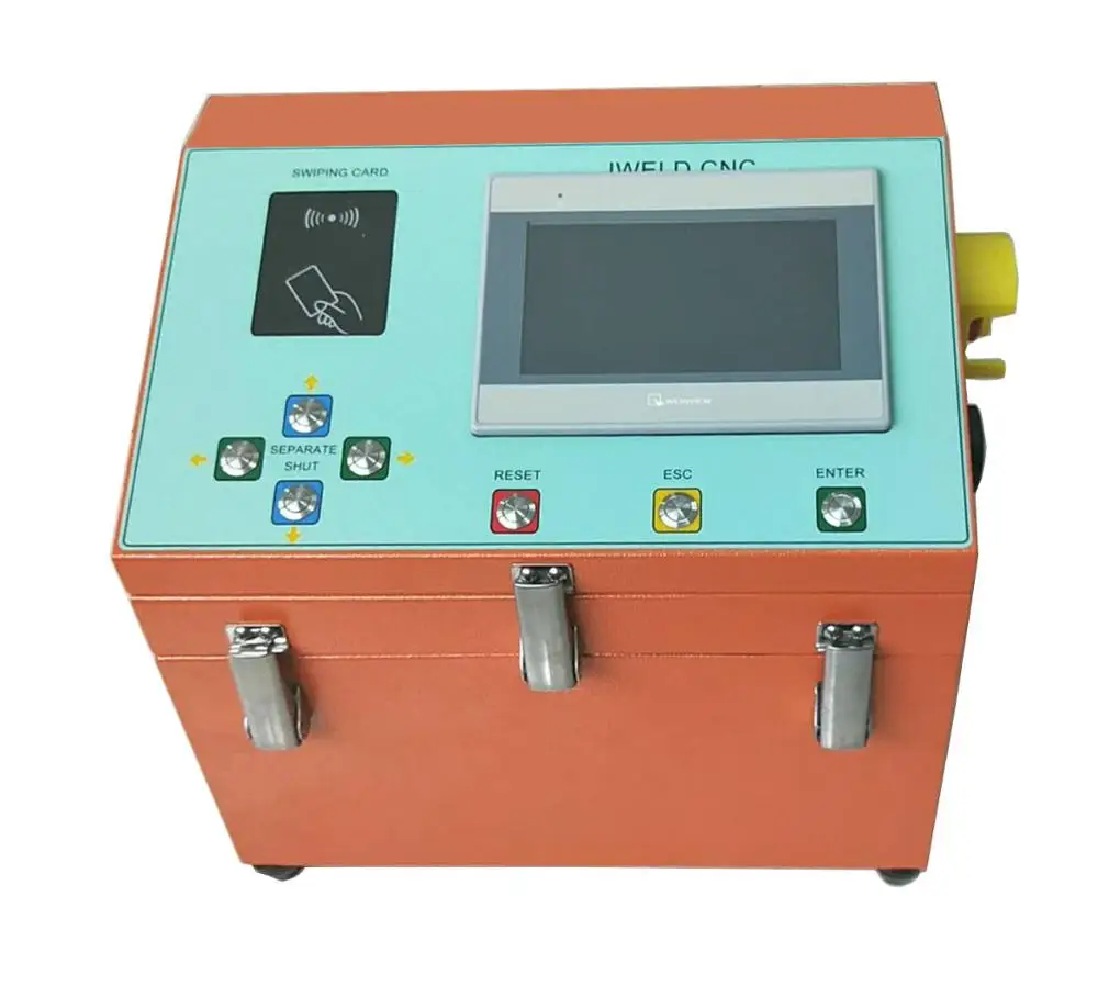 90-250mm Automatic butt fusion  CNC 250 PE pipe    PPH tube pipe cutter