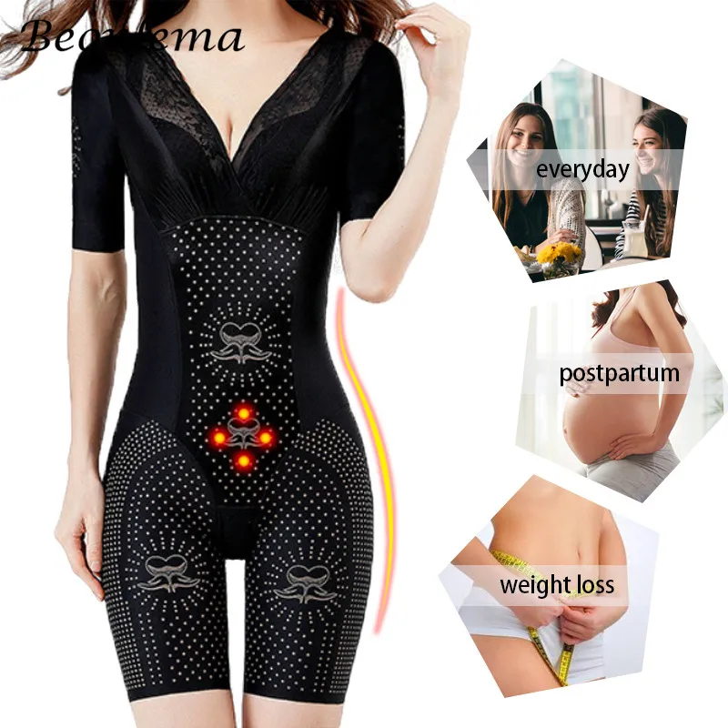 Bodysuits Belly Sheath Women\'s Underwear Body Shapers Push up Slimming Belly Shapewear Lose Weight Plus Size Sexy Lingerie 2021