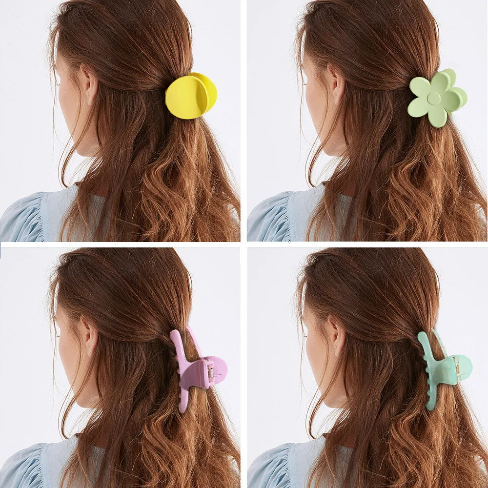 Épingle à cheveux en résine pour femmes et filles, pince à cheveux, accessoires, couvre-chef