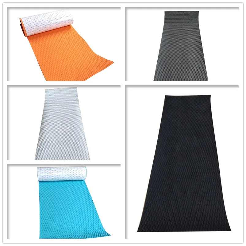 Surfboard Traction Tail Pads Surf Deck Grips EVA surf traction pad boat deck pad  SUP deck pad Orange/Blue/Black/Gray/White