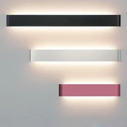 Led Wall Light Indoor 6W 12W 18W 24W Aluminum Modern Wall Lamp Led Light for Bedroom Aisle Living Room Mirror Light AC 85-265V