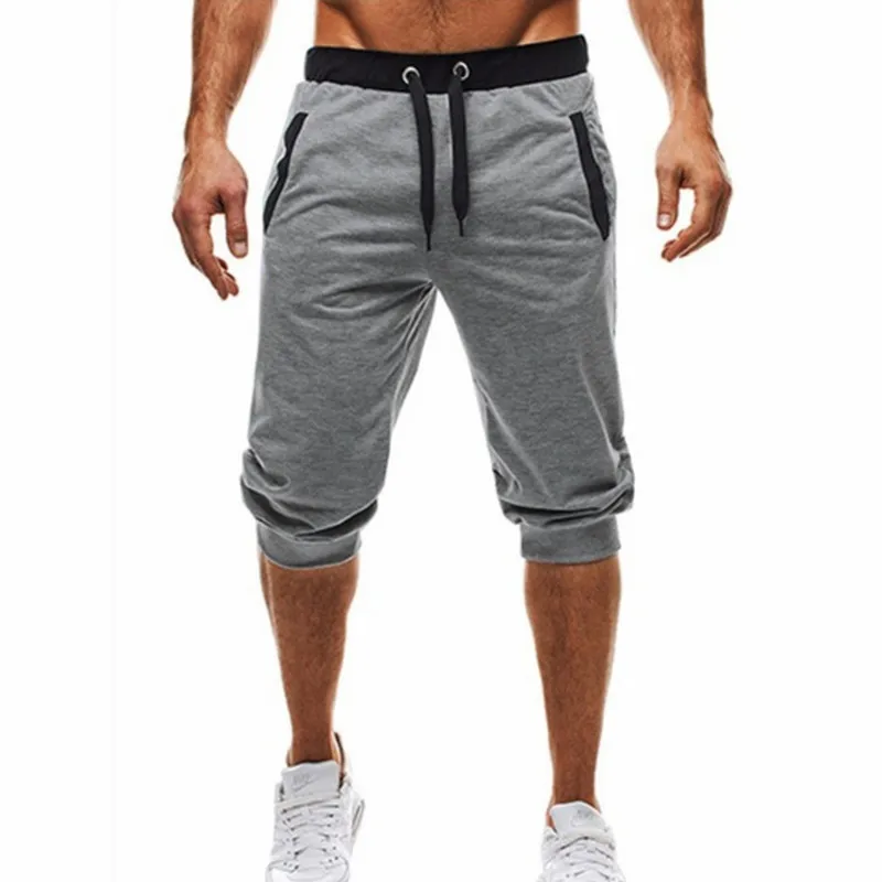 men breeches sport casual tight harem soft 3/4 fashion new brand men sweatpants summer comfort short Wukong