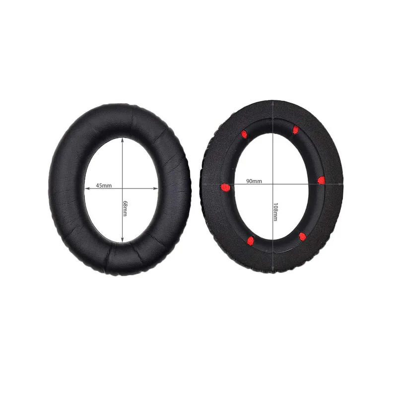 مناسبة ل Kingston HyperX سحابة مسدس S بطانة للأذن سماعة كم رئيس شعاع الإسفنج وسادة جلدية للأذنين