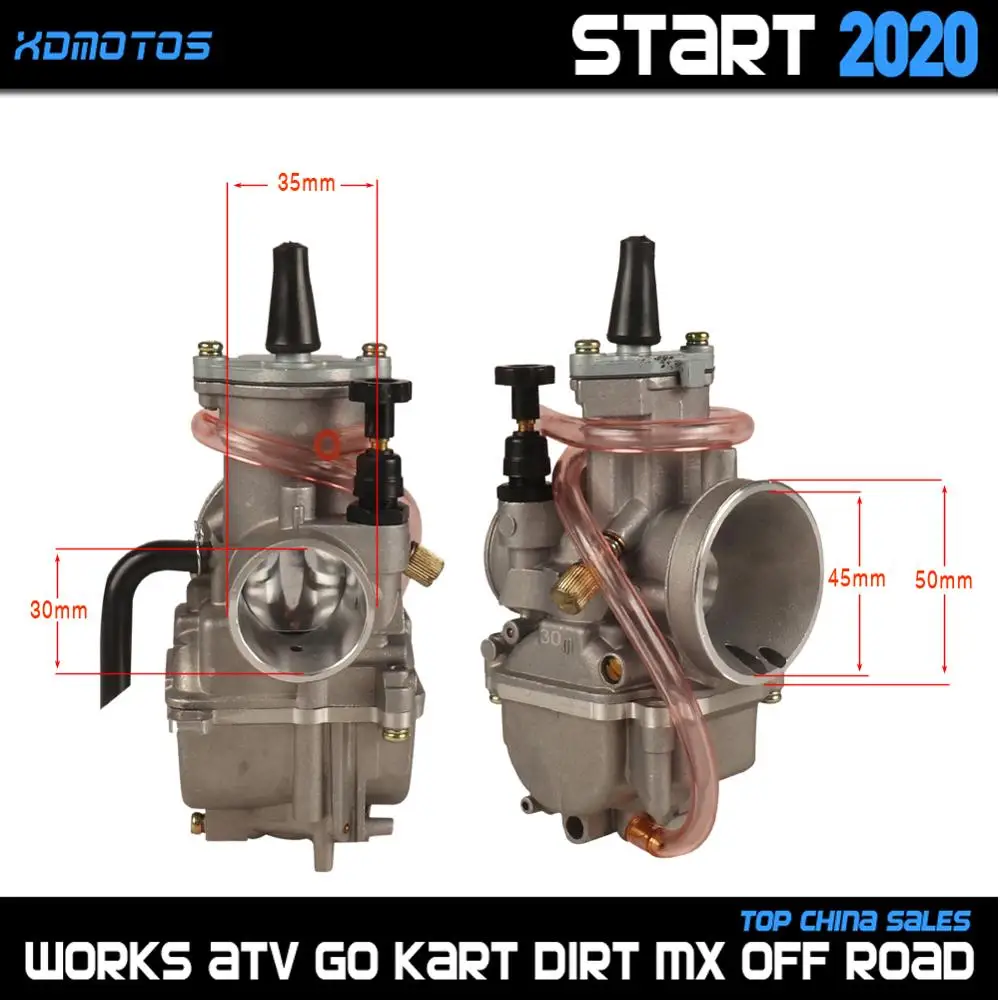 PWK30 30mm Carburetor For HONDA SUZUKI KAWASAKI YAMAHA KTM Dirt Bike Scooterb Off Road Motorcycle ATV Quad UTV