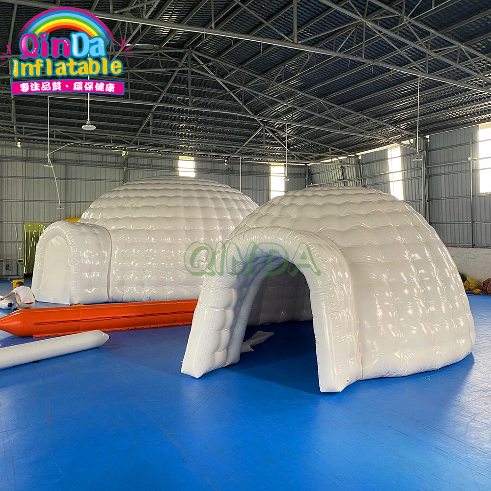 

Air Sealed 3 4 5m Dia Inflatable Bubble Dome Tent / Waterproof Transparent Inflatable Igloo Tent