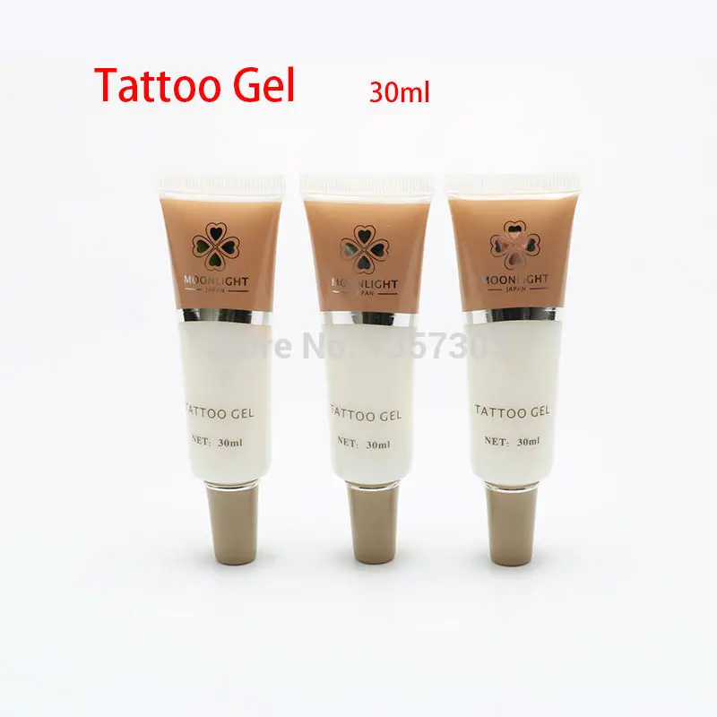 2pcs White color Glitter glue Tattoo Gel (30ml/bottle) for Body Paints for Temporary Tattoo Kit Body Art Kit Tattooing Supplies
