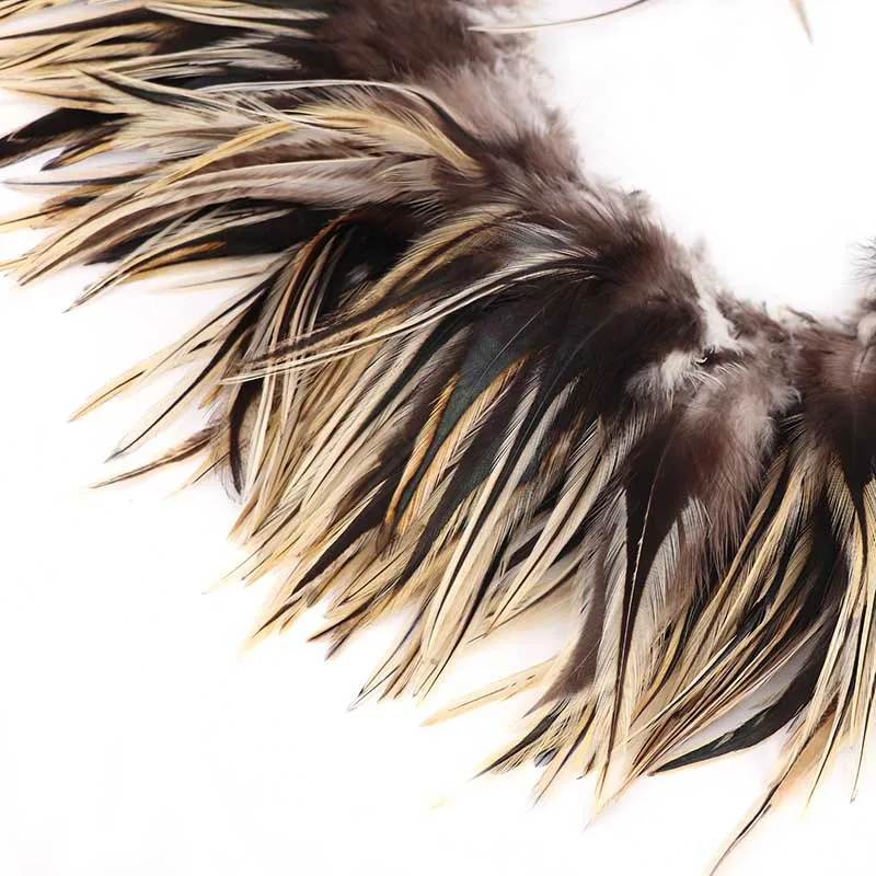 Wholesale 50 Pcs/Lot Chicken Feather 4-6 Inch 10-15cm chicken Feathers DIY Pheasant Feathers Jewelry Plume decoration Plumes