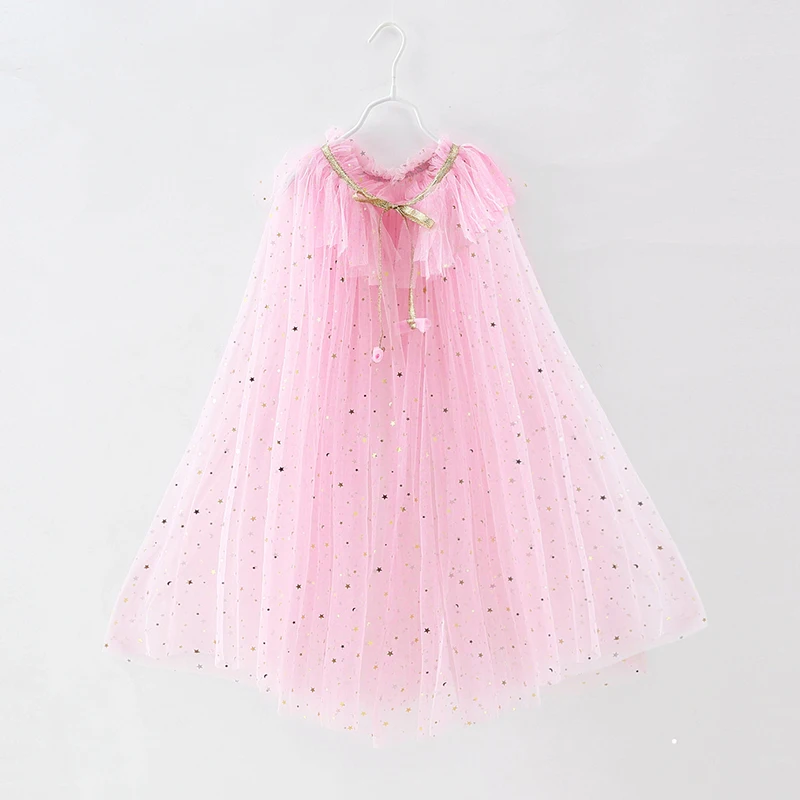 2-10 Jahre Neue Mädchen-Umhängejacke Regenbogen-Netzstoff Modischer Niedlicher Prinzessinnen-Umhang Bunter Tüll-Umhang Party-Geburtstagsgeschenk Kinderkleidung – Detail 19