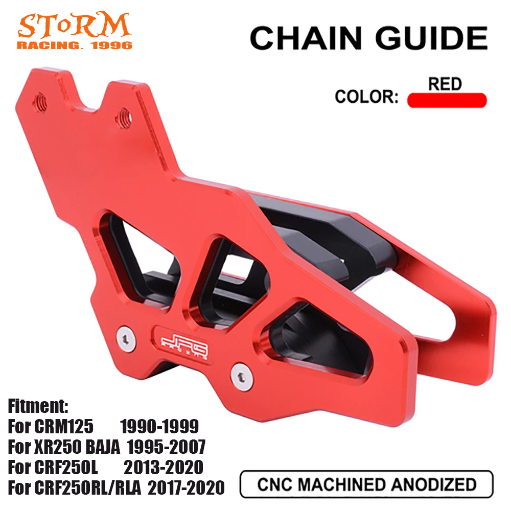 2020 Aluminum Chain Guard Guide Motorcycle Protector For Honda CRM125 XR250 BAJA CRF250L 125 250 250L 90 91-93 94-07 2013-2020