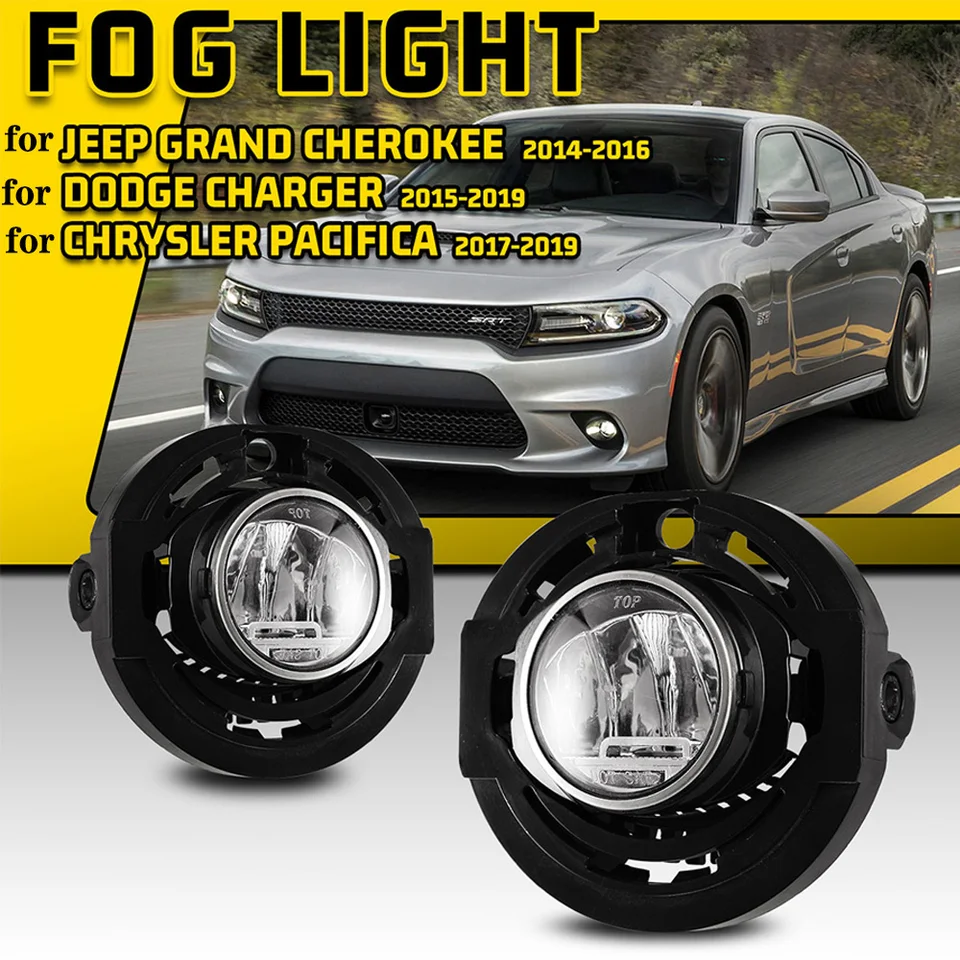 elf bar vape uk Led Fog Lights For Dodge Charger 2015-19 for Jeep Grand Cherokee 2014-16  for CHRYSLER PACIFICA 2017-19 for Chrysler 300 15-2019