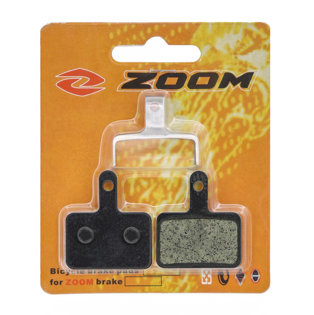 2 Pair ZOOM B01 Brake pads Resin Disc Brake Pads for Shimano MT200/315/355/395/446 Bicycle Parts Replacem