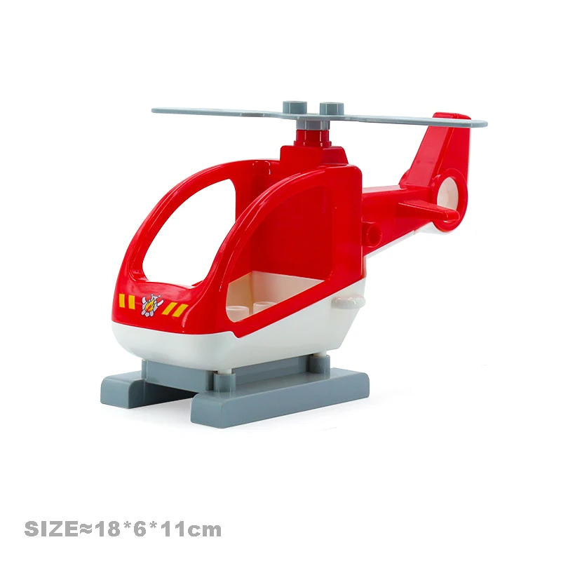 Mini Red Helicopter