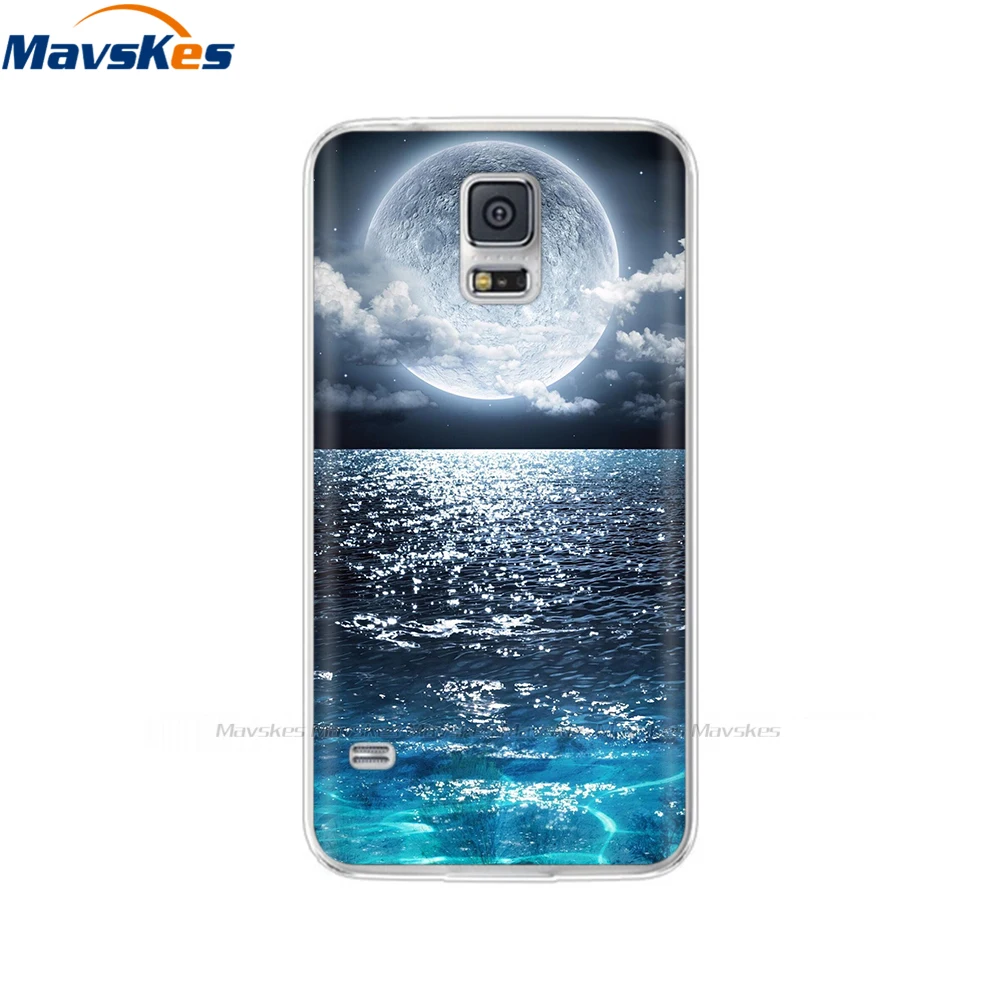 Cute Cover For Samsung S5 Case Soft Silicone TPU Back Cover Phone Cases For Samsung Galaxy S 5 GalaxyS5 S5 Mini S5mini coque