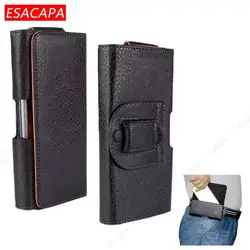 Belt Clip Vertical Phone Pouch For Redmi Note 11 Pro Plus 11T 5G Flip Waist Bag Leather Case For Xiaomi POCO X4 M4 M3 Pro Cover