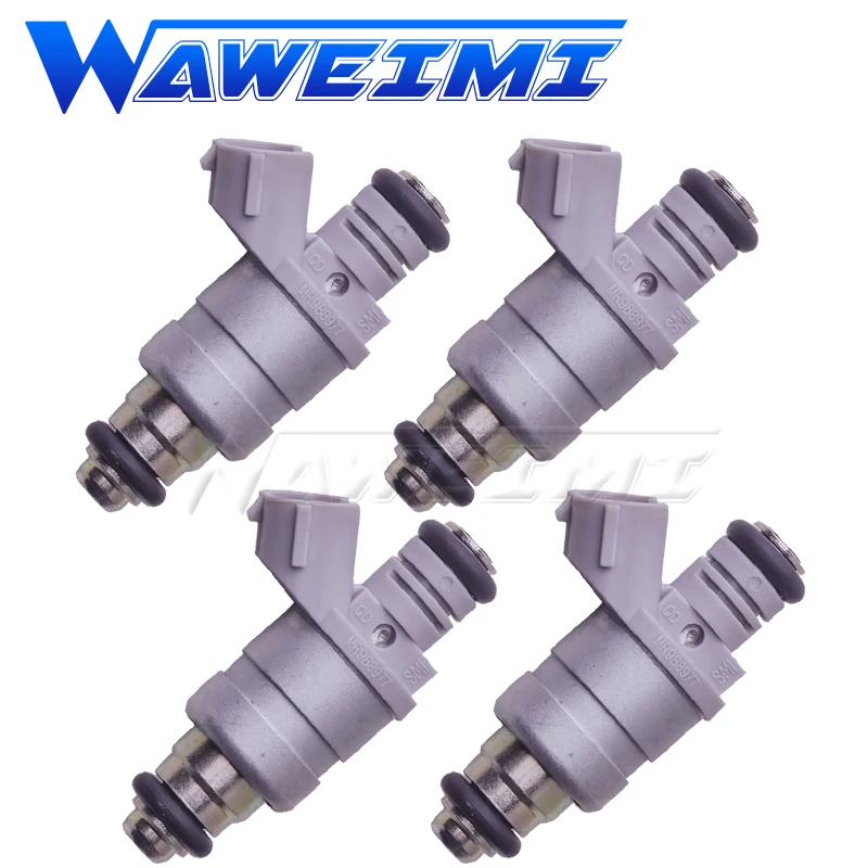 

WAWEIMI 4 Pcs High impedance petrol fuel injector MR988977 for COLT 04-12 1.3L fuel injector MR988977 fuel nozzles for sale