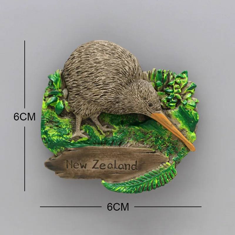 Lucerne lion Macao Italy Venice New Zealand 3D magnetic refrigerator sticker Souvenirs home decoration Budapest Hungary Cambodia