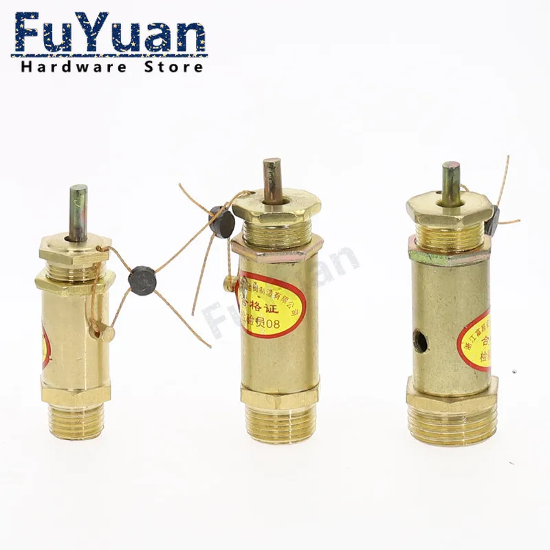 1KG 2KG 3KG 5KG 6KG 8KG 10KG Air Compressor Safety Release Pressure Valve for Boiler Steam Generator G1/4 G3/8 G1/2