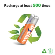 AA 1.6V Ni-Zn Rechargeable Batteries 4pcs #3