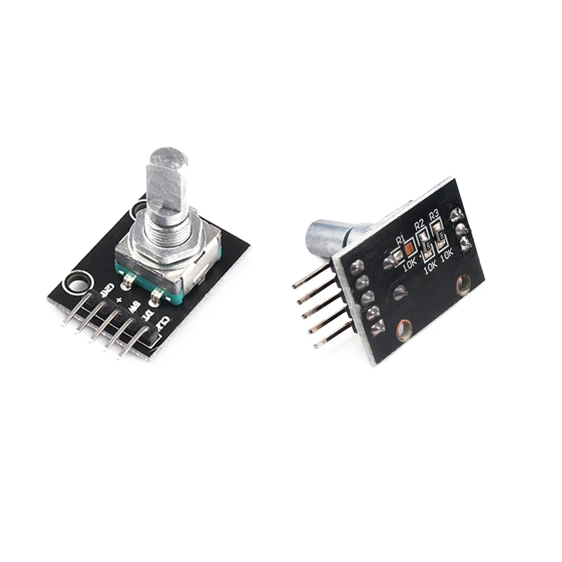 KY-040 360 Degrees Rotary Encoder Module For Arduino Brick Sensor Switch Development With Pins KY040 NEW