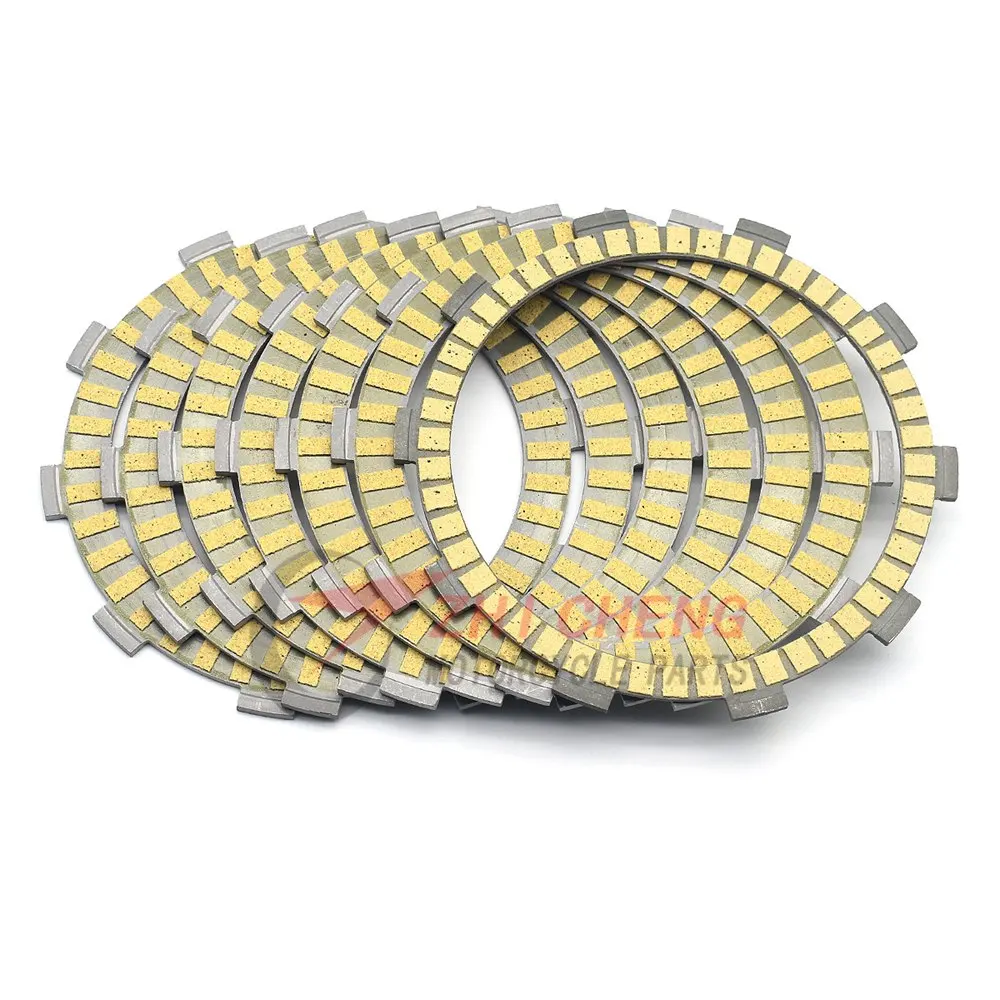 Motorcycle Friction Clutch Plates Disc For SUZUKI DR250 Djebel 250XC 250GP 1996-1998 DR 250RX 2000-2005 DR-Z250 DRZ250 2001-2007